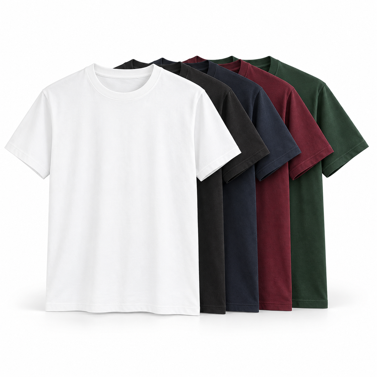 SNK ColourCore 210G Cotton Tee colour lineup