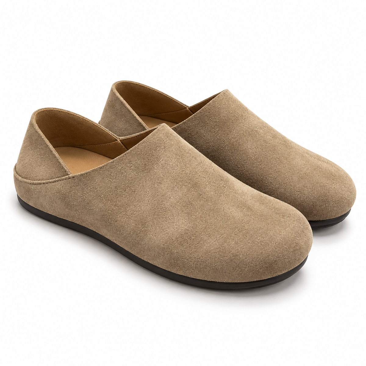 SNK Nomad Comfort Mule in Antelope Grey