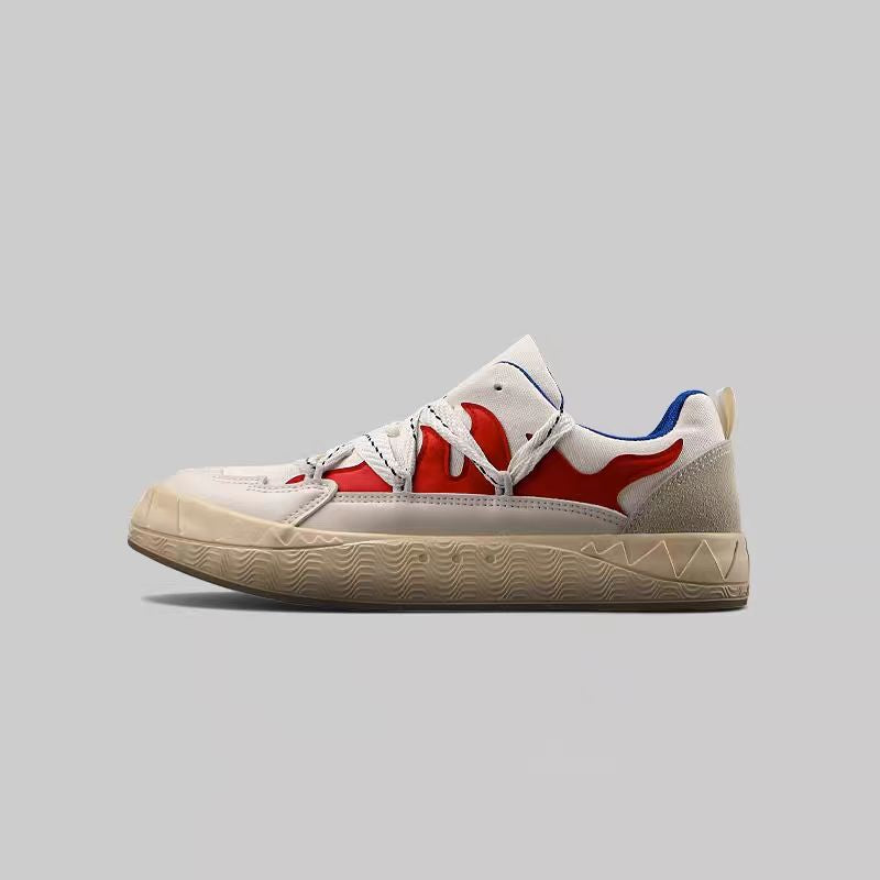 Canvas "On-Fire" Sneaker