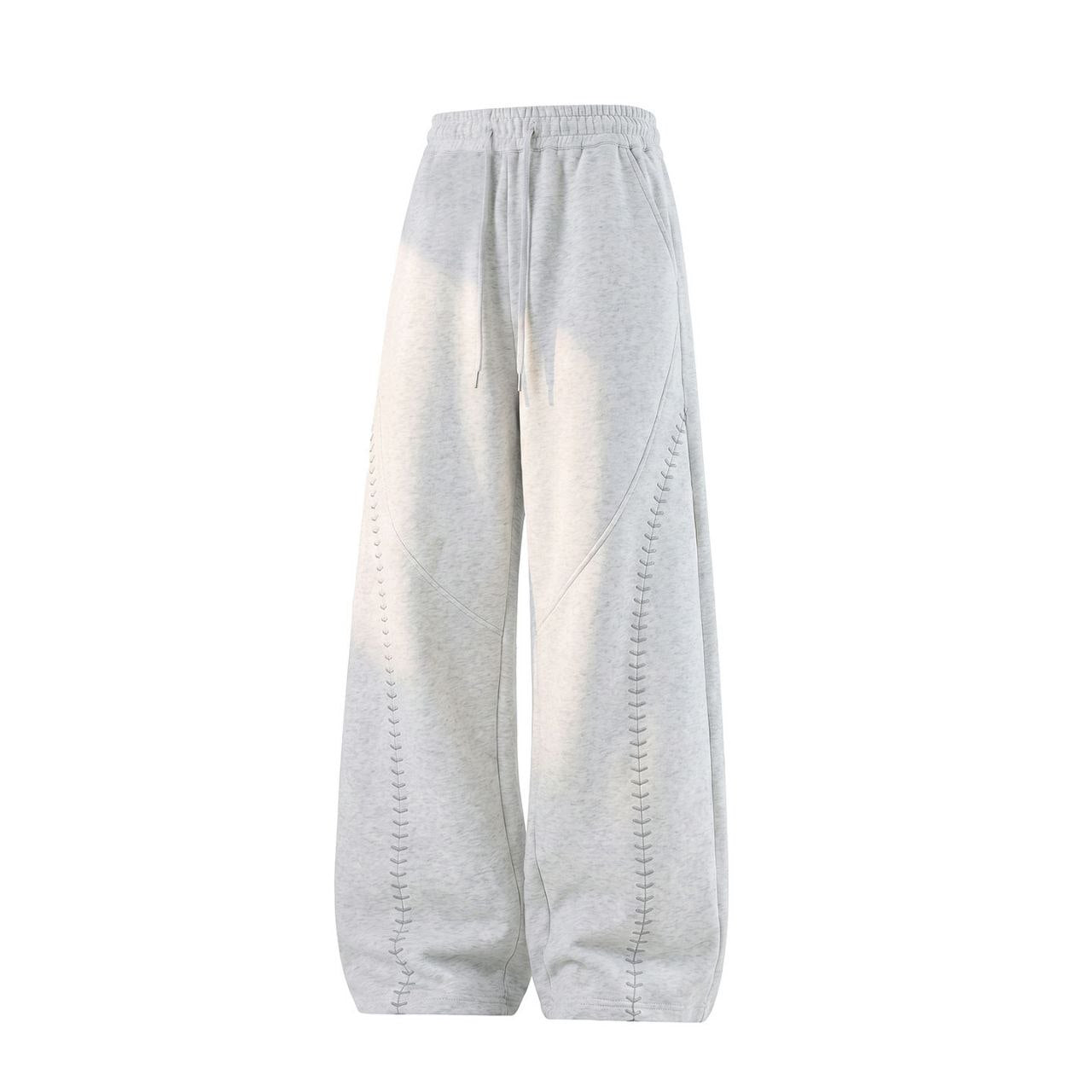 "Curveball Stitch Wide-Leg" 320G Jogger