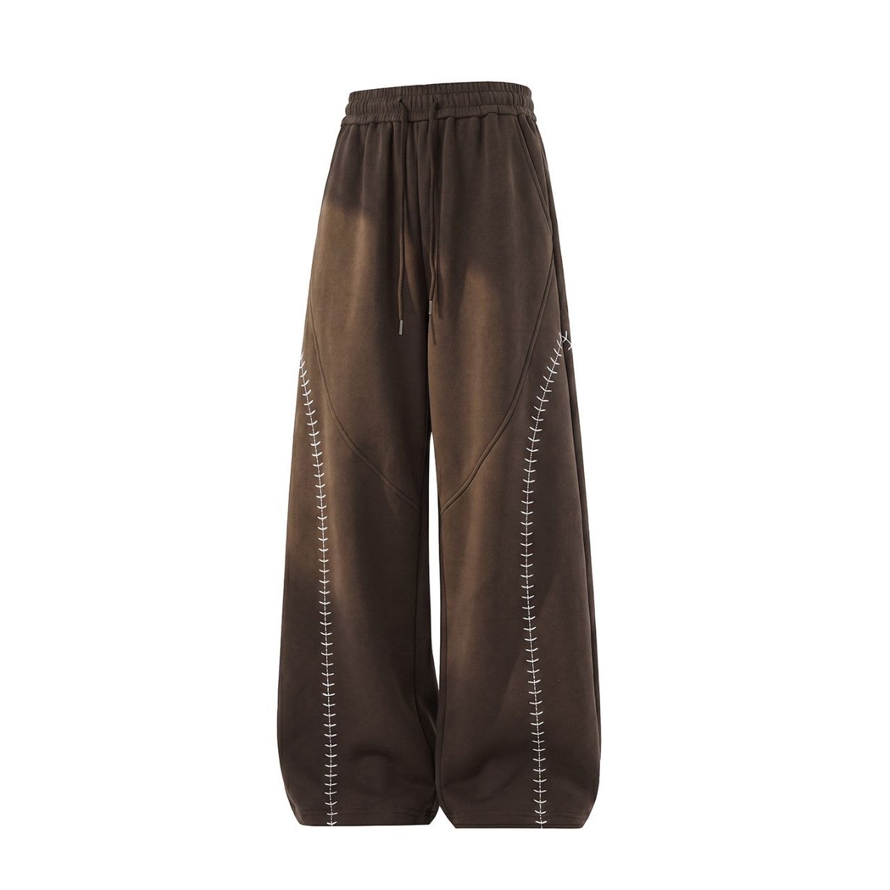 "Curveball Stitch Wide-Leg" 320G Jogger