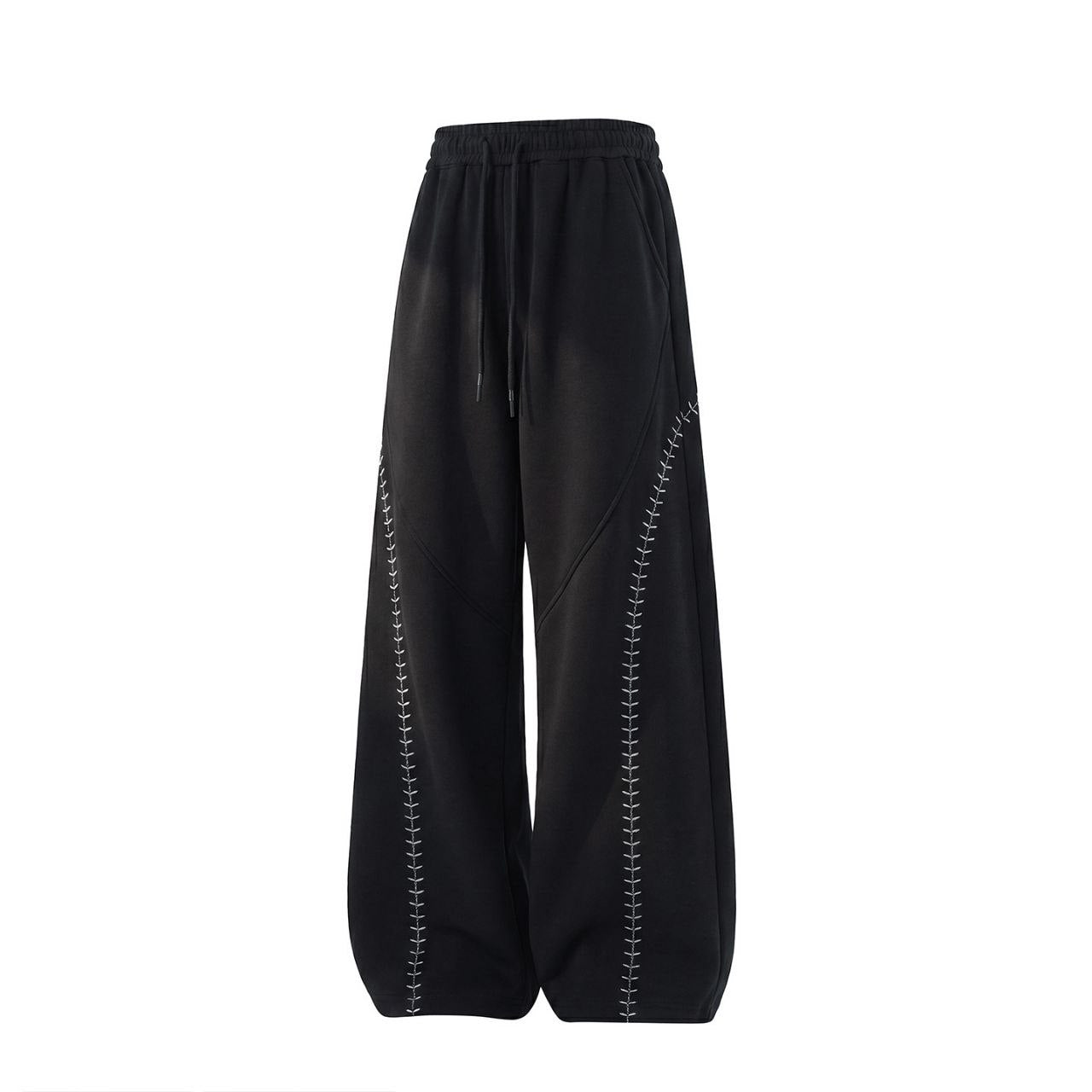 "Curveball Stitch Wide-Leg" 320G Jogger