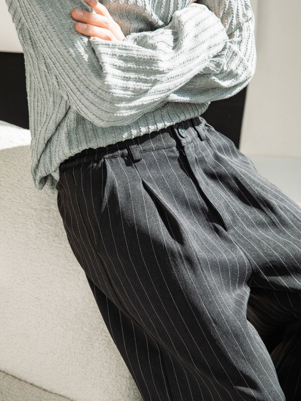 The Relaxed Gentleman Loose Fit Trousers