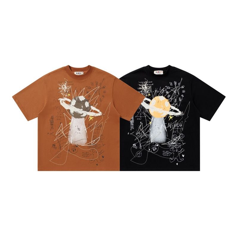 "Lost on Jupiter" 250g Oversized Tee