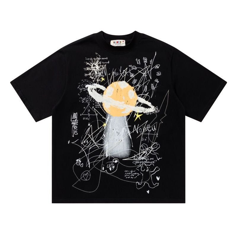"Lost on Jupiter" 250g Oversized Tee