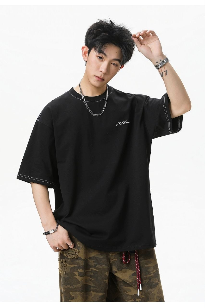 Signature "At Reasure" 250G Oversized Men's Tee