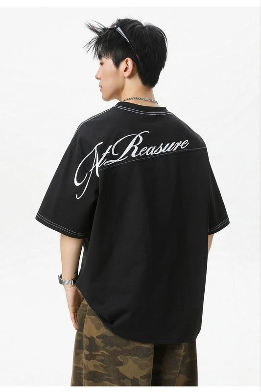 Signature "At Reasure" 250G Oversized Men's Tee