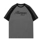 “Humour Mist Raglan” 220G Men’s Oversized Tee.