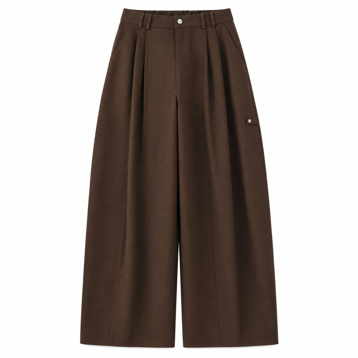 Santai Form Wide-Leg Pants