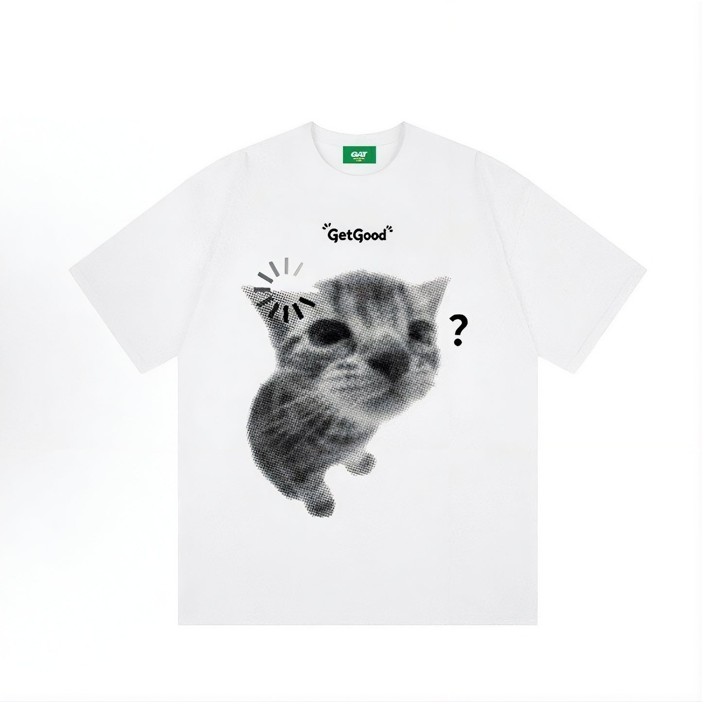 "404: Otak Pening Cat" 230G Oversized Couple Tee