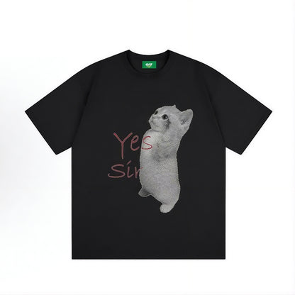 "Yes Sir Oyen?" 230G Oversized Tee