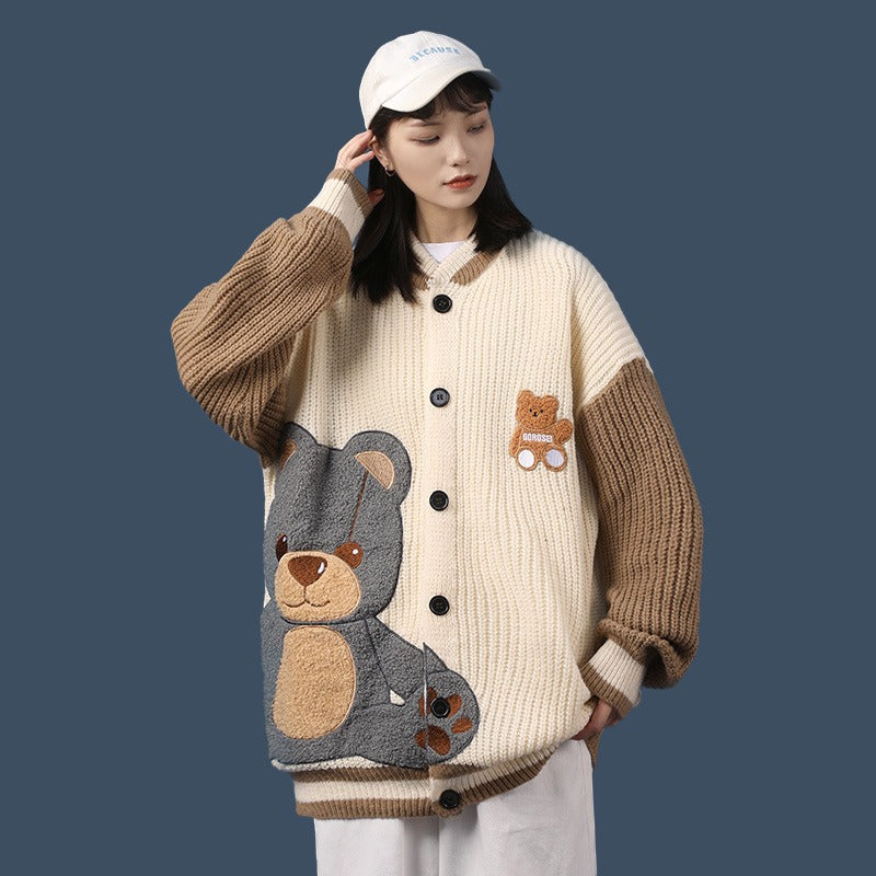 Fuzzy Bear Sweater