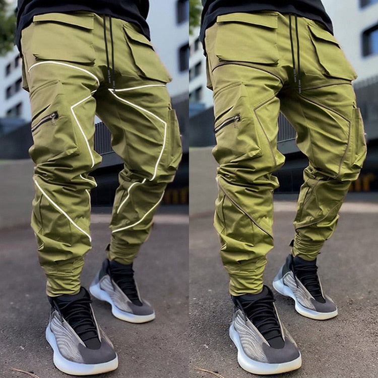 SNK-0012 Cargo Pants Reflective