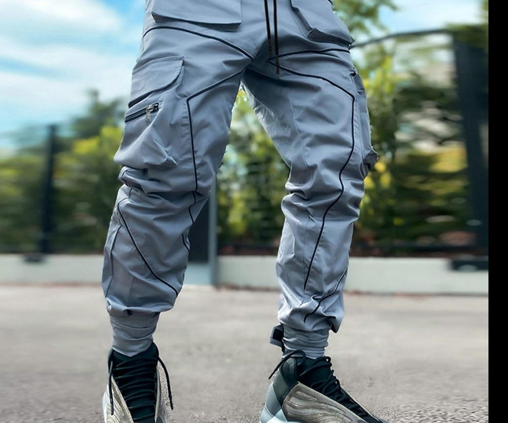 SNK-0012 Cargo Pants Reflective