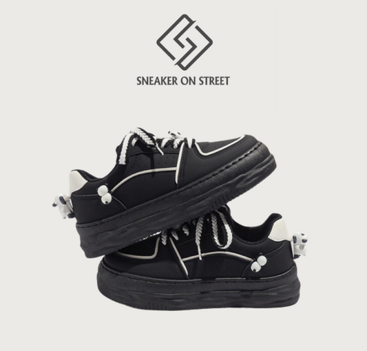 SNK Charcoal Panda Sneaker