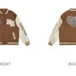 Letter Patched Vintage Base Ball Jacket - KB