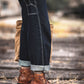 Men Vintage Lace-Up Leather Boots