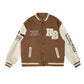 Letter Patched Vintage Base Ball Jacket - KB
