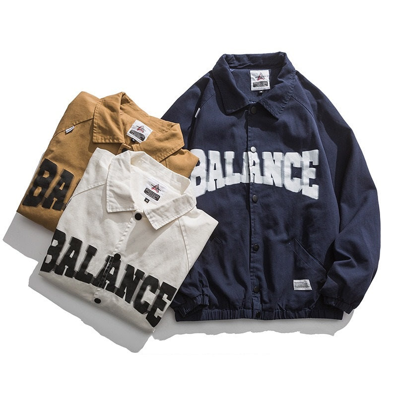 Vintage Classic Shacket Faded Balance